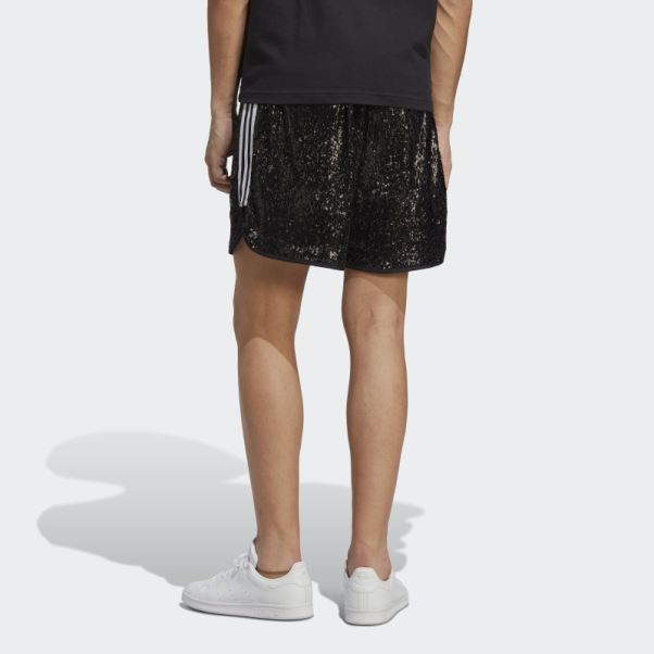 Short Noir à Sequins Adidas