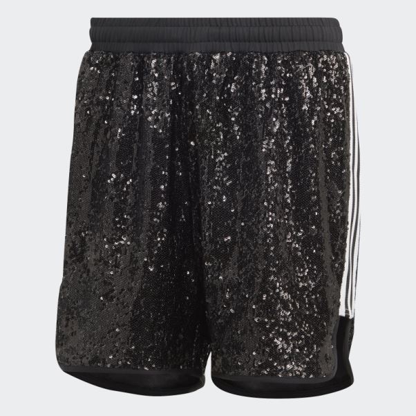 Short Noir à Sequins Adidas