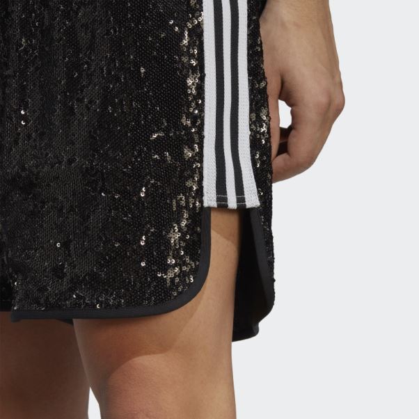 Short Noir à Sequins Adidas