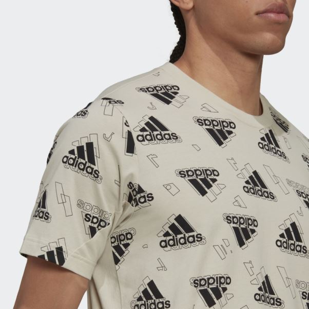 T-shirt Graphique Adidas Stadium Aluminium