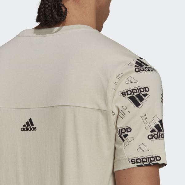 T-shirt Graphique Adidas Stadium Aluminium