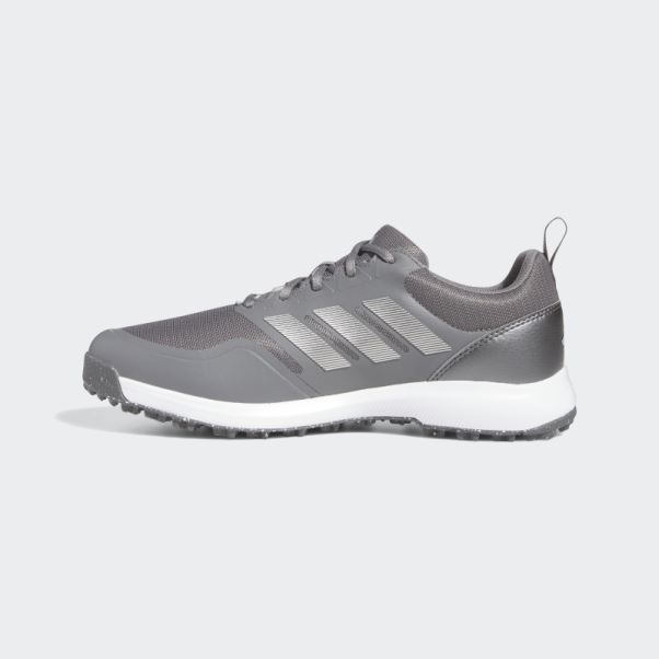 Chaussures De Golf Adidas Tech Response Sl 3.0 Larges Grises