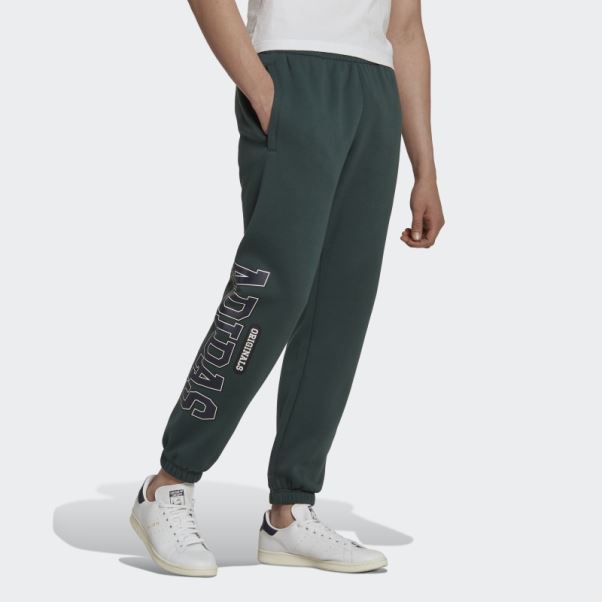 Pantalon De Jogging Sweat Varsity Vert Minéral Adidas