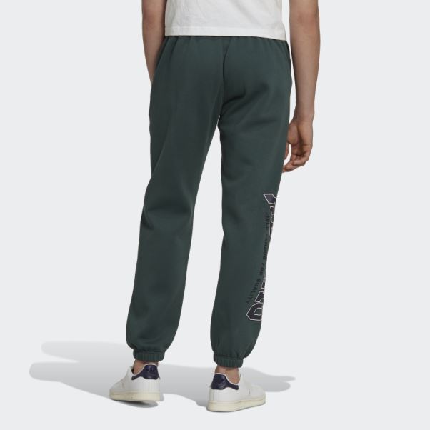 Pantalon De Jogging Sweat Varsity Vert Minéral Adidas