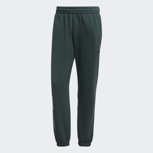 Pantalon De Jogging Sweat Varsity Vert Minéral Adidas