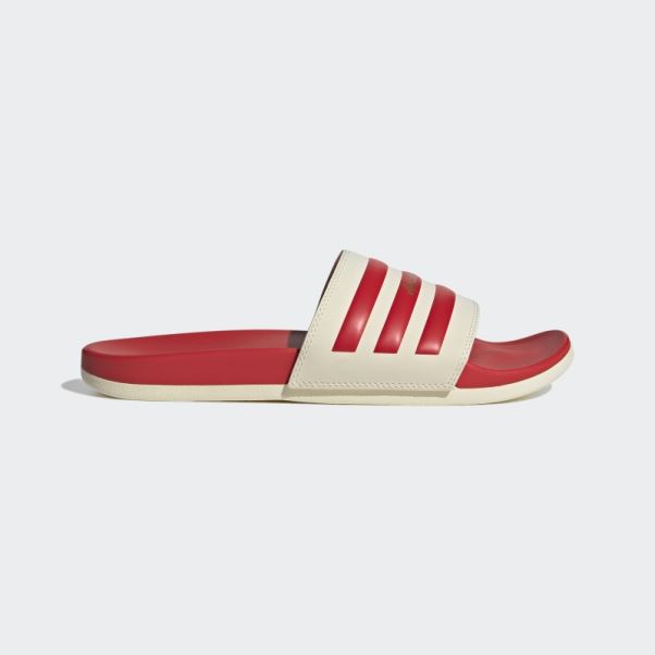 Adilette Confort Slides Blanc Adidas