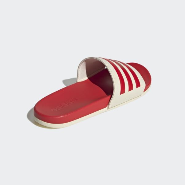 Adilette Confort Slides Blanc Adidas