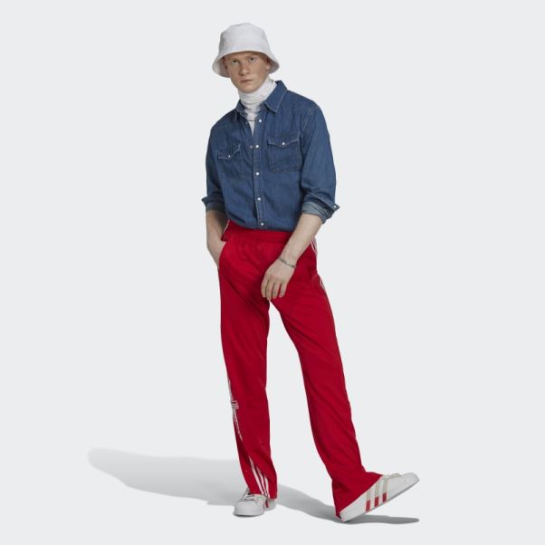 Pantalon De Survêtement Adicolor Classics Adibreak Rouge Adidas