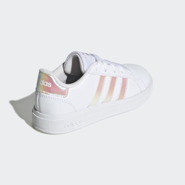 Chaussure De Tennis Grand Court Lifestyle Lace Adidas Blanche