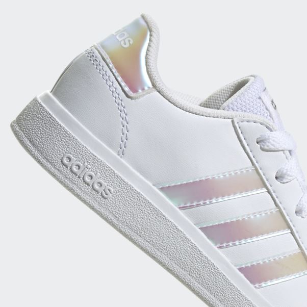 Chaussure De Tennis Grand Court Lifestyle Lace Adidas Blanche