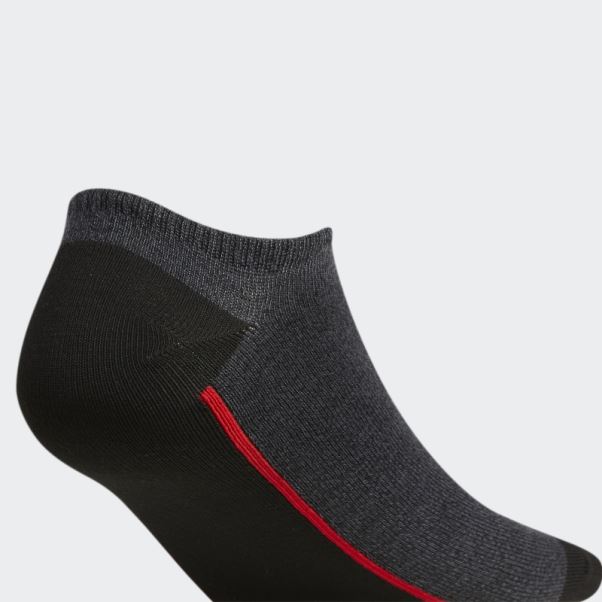 Chaussettes Invisibles Adidas Superlite Linear 3 Noires 6 Paires