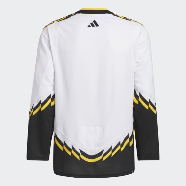 Bruins Authentique Reverse Retro Wordmark Maillot Blanc Adidas