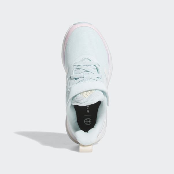 Fortarun Sport Chaussures De Course à Lacets élastiques Et Sangle Supérieure Bleu Adidas