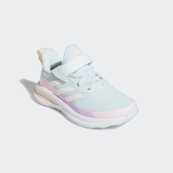 Fortarun Sport Chaussures De Course à Lacets élastiques Et Sangle Supérieure Bleu Adidas