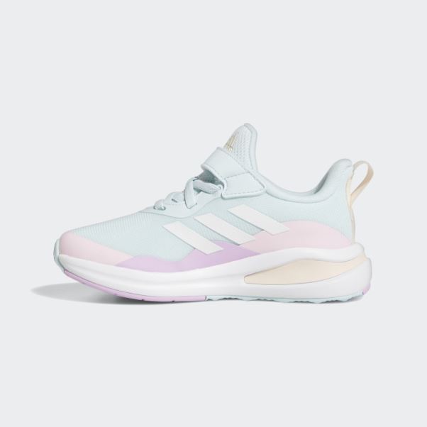 Fortarun Sport Chaussures De Course à Lacets élastiques Et Sangle Supérieure Bleu Adidas