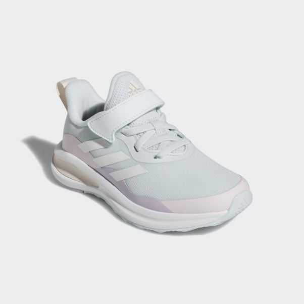 Fortarun Sport Chaussures De Course à Lacets élastiques Et Sangle Supérieure Bleu Adidas