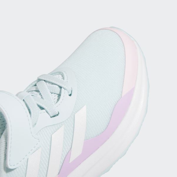 Fortarun Sport Chaussures De Course à Lacets élastiques Et Sangle Supérieure Bleu Adidas