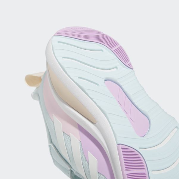 Fortarun Sport Chaussures De Course à Lacets élastiques Et Sangle Supérieure Bleu Adidas