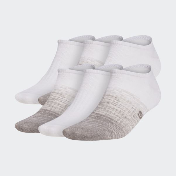 Adidas Superlite Badge Of Sport Chaussettes Invisibles 6 Paires Aluminium