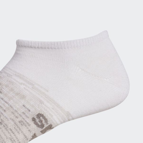 Adidas Superlite Badge Of Sport Chaussettes Invisibles 6 Paires Aluminium