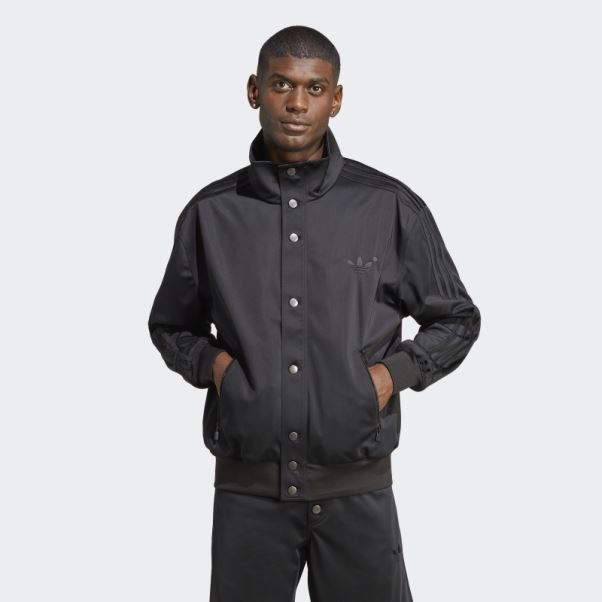 Veste De Survêtement Firebird Adidas Noir