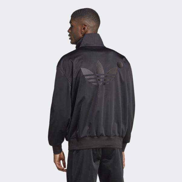 Veste De Survêtement Firebird Adidas Noir