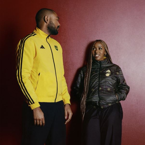 Adidas Jamaica Anthem Veste Or