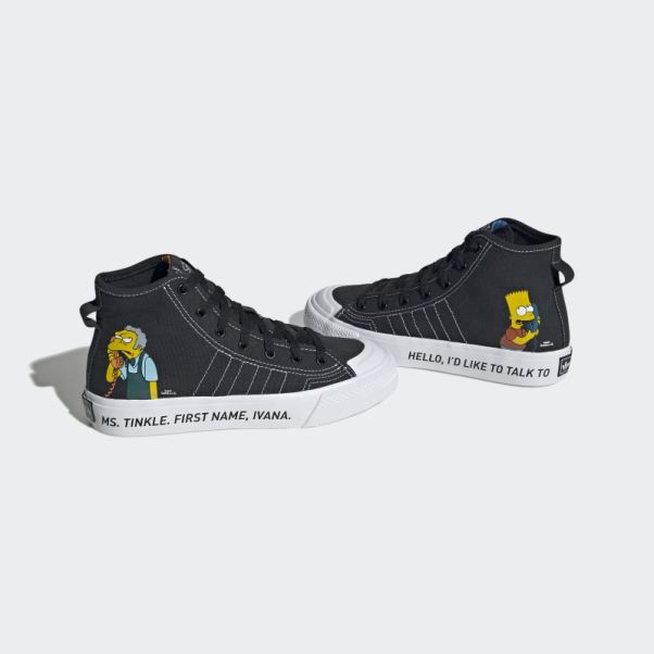 Adidas Nizza Hi Rf Chaussures Noir