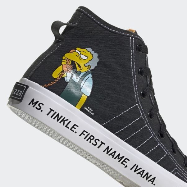 Adidas Nizza Hi Rf Chaussures Noir