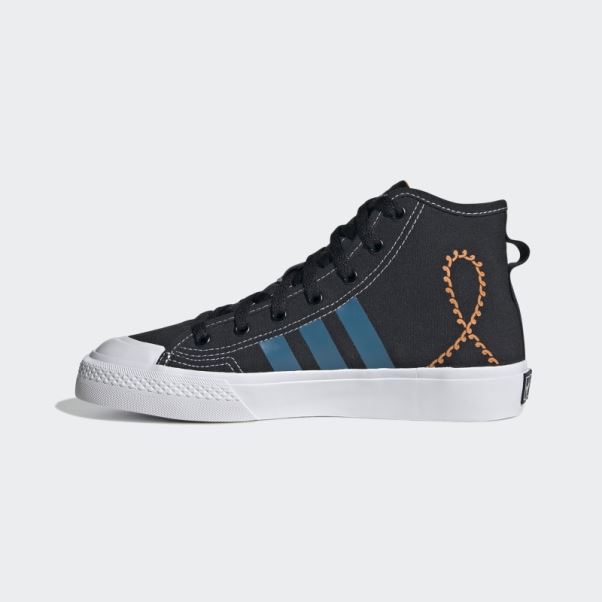 Adidas Nizza Hi Rf Chaussures Noir