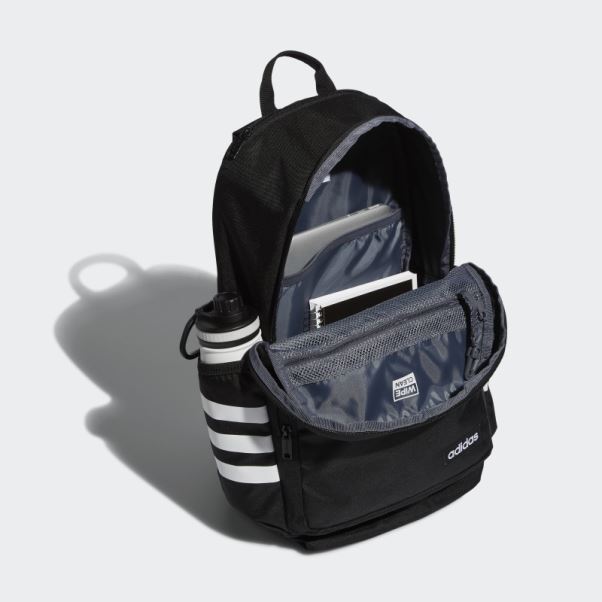 Sac à Dos Classique 3 Bandes Adidas Noir