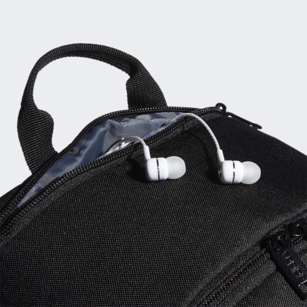 Sac à Dos Classique 3 Bandes Adidas Noir