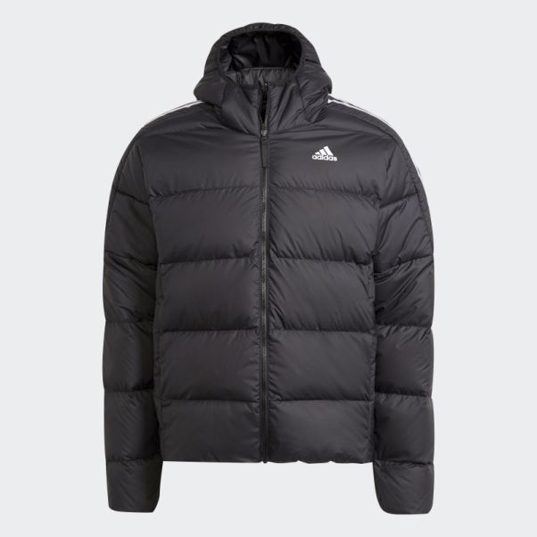 Doudoune à Capuche Mi-lourde Essentials Noir Adidas