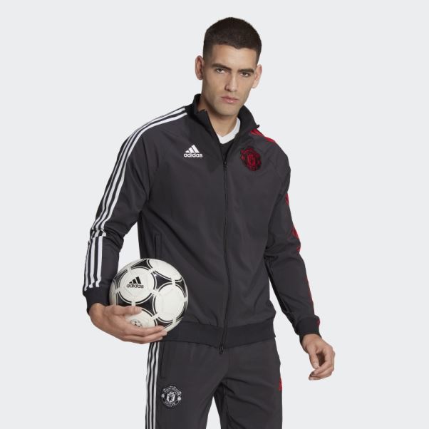 Manchester United Voyage Survêtement Adidas Noir