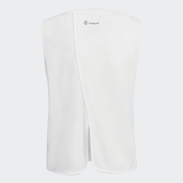 Débardeur Fille Aeroready Power Blanc Adidas