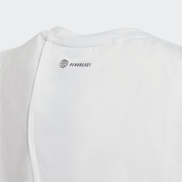 Débardeur Fille Aeroready Power Blanc Adidas