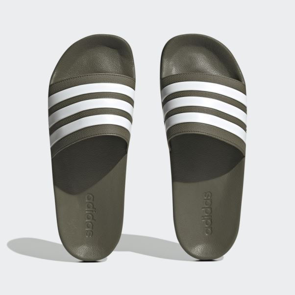 Sandales De Douche Adilette Olive Adidas