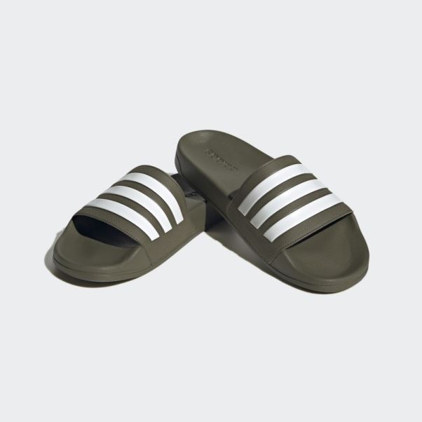 Sandales De Douche Adilette Olive Adidas