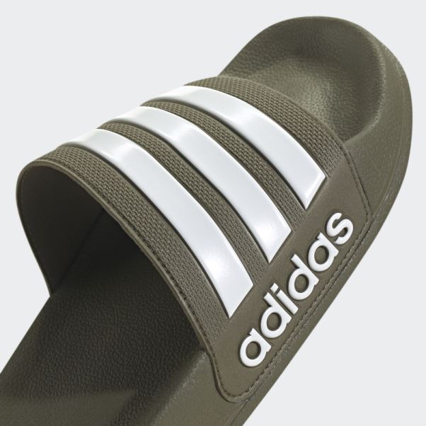 Sandales De Douche Adilette Olive Adidas