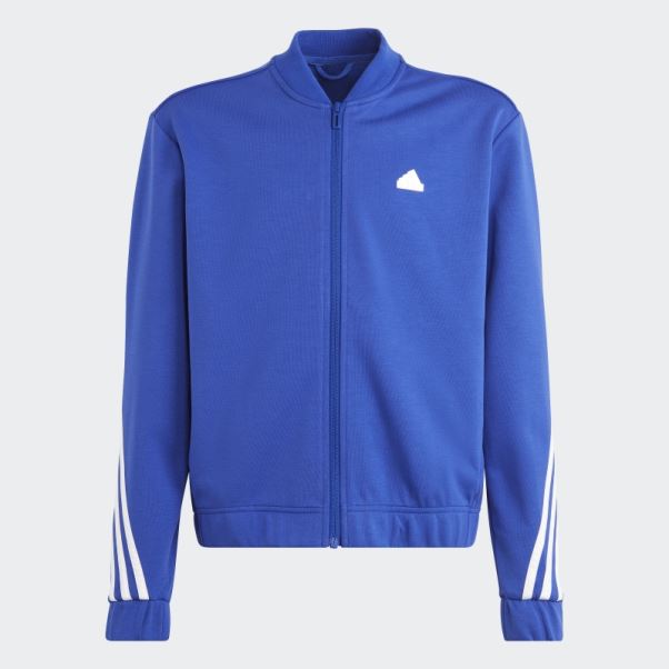Survêtement Adidas Future Icon Bleu à 3 Bandes