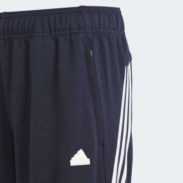 Survêtement Adidas Future Icon Bleu à 3 Bandes
