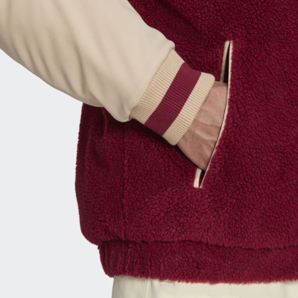 Veste Varsity Adidas Bordeaux