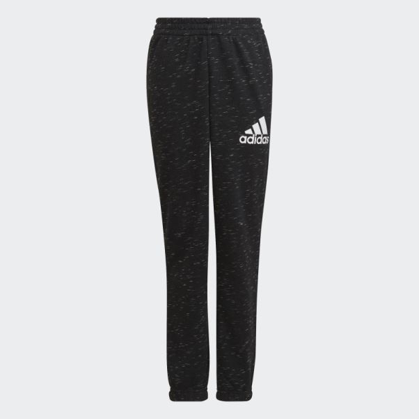 Futur Icone écusson De Pantalon De Sport Adidas Noir Melange