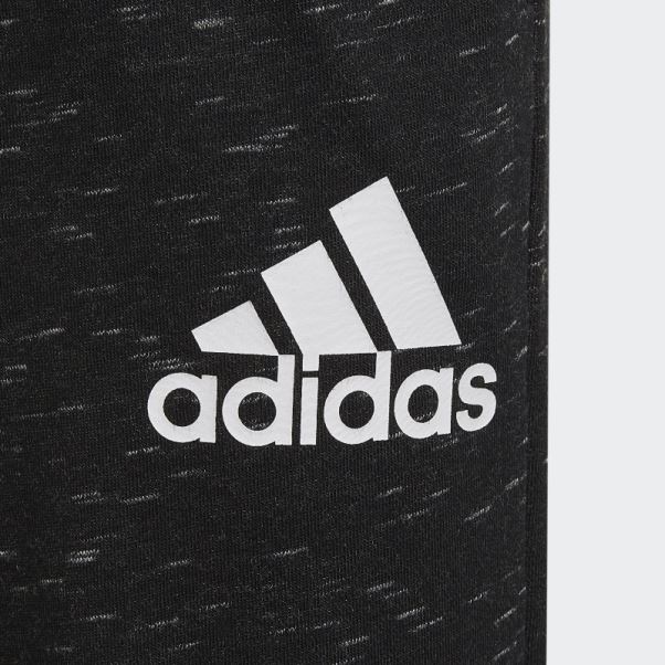 Futur Icone écusson De Pantalon De Sport Adidas Noir Melange