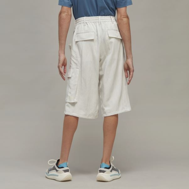 Y-3 Short Tissé Cargo Utilitaire Adidas