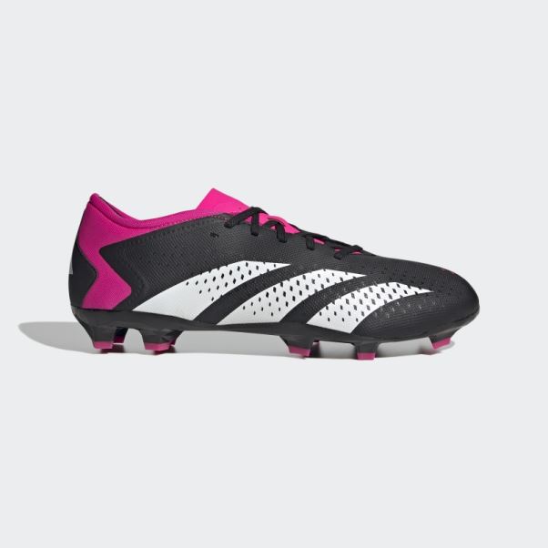 Predator Accuracy.3 Chaussures Basses Pour Sol Ferme Noir Adidas