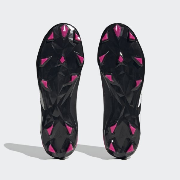 Predator Accuracy.3 Chaussures Basses Pour Sol Ferme Noir Adidas