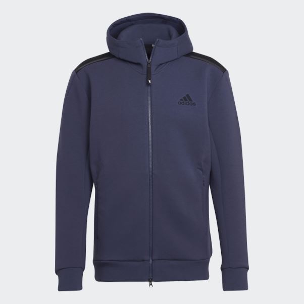 Adidas Z.n.e. Sweat à Capuche Sportswear Marine Chaud