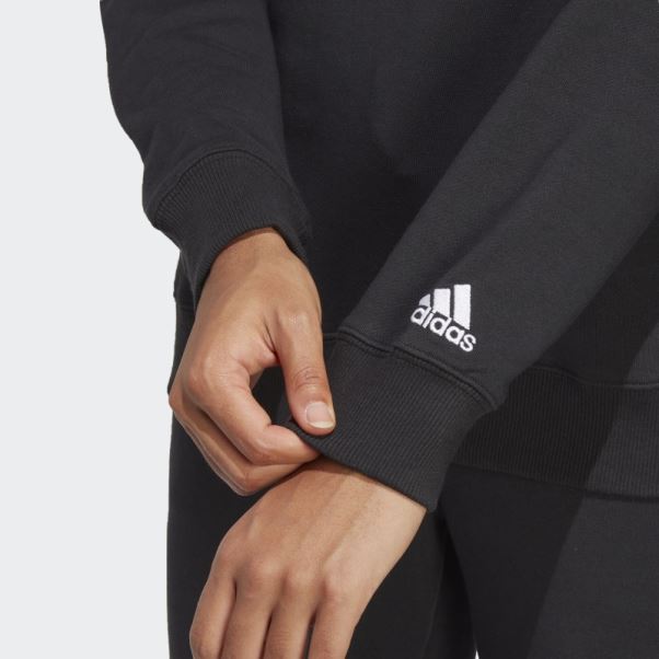 Sweat En Molleton Linear Essentials Noir Adidas