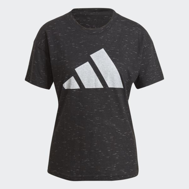 Tee Shirt Winners 2.0 Sport Inspiré Adidas Noir Melange